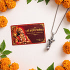 Hanuman Chalisa Card & Hanuman Gada Pendant Set