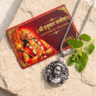 Hanuman Chalisa Card & Medallion Pendant Set