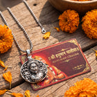 Hanuman Chalisa Card & Medallion Pendant Set