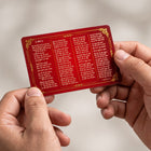 Hanuman Chalisa Pocket Card (Pack of 2)