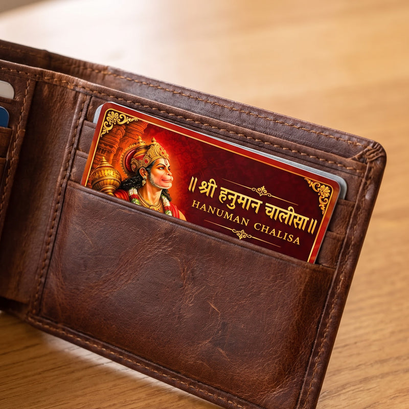 Hanuman Chalisa Pocket Card (Pack of 2)
