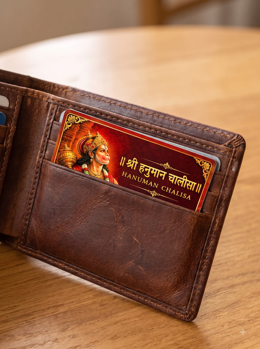 Hanuman Chalisa Pocket Card (Pack of 2)